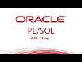 PL/SQL tutorial : PL/SQL WHILE Loop in Oracle Database