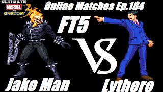Jako Man VS Lythero FT5 (UMVC3 Online Matches Ep.184)