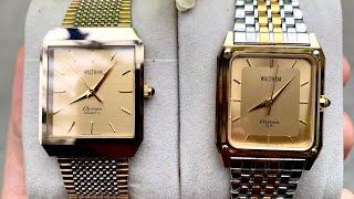 Watches of GaCTM5 - trên tay bộ đôi đồng hồ Waltham Dynax quartz