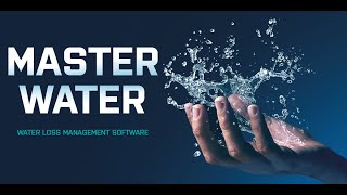 Master Water mit Water Loss Management, unserer Software zur Erkennung von Wasserlecks