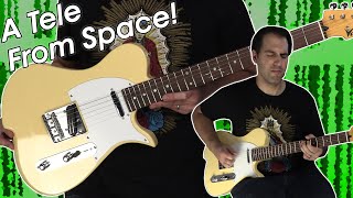 The SPACIEST Looking Telecaster I've Ever Seen! | Vola Guitars Vasti RF Demo \u0026 Review