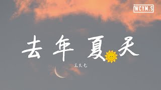 王大毛 - 去年夏天【動態歌詞/Lyrics Video】