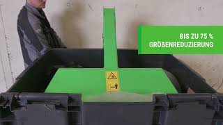 Ansehen – BP1100 Bin Packer, Feature und Demonstration P1100 Bin Packer