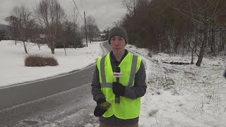 LIVE WINTER WEATHER COVERAGE: Dangerous Road Conditions in Marshall County