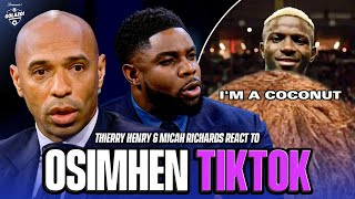 Henry & Micah left stunned by Napoli's TikTok of Osimhen | UCL Today | CBS Sports Golazo