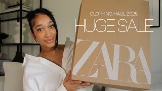 ZARA TRY-ON CLOTHING HAUL | ZARA SALE, AS LOW AS $8, VACATION/SUMMER PIECES 2025 | TASHAY SIRJUE