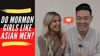 Do Conservative Mormon White Girls from Utah Like Asian Men? (AMWF)