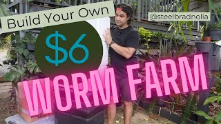 Build a WORM FARM for $6