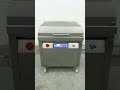 vacuummachine multivac c400 1 test run