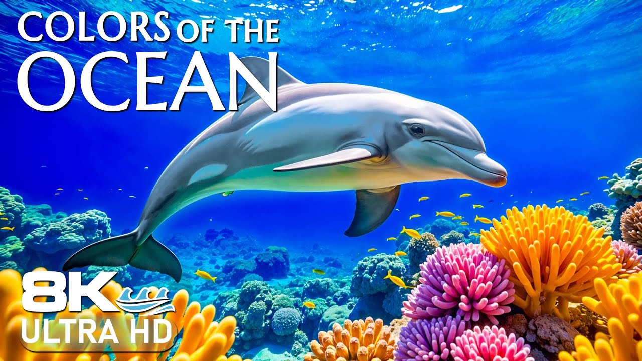 Tranquil Ocean World 8k Ultra Hd Journey Through Vibrant Marine Life