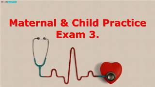 Maternal And Child Health Nursing NCLEX Questions