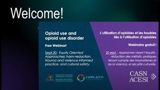 Opioid use and opioid use disorder: Webinar 2