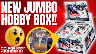 2025 Topps Series 1 Jumbo Hobby Box Break – Chasing Huge Hits & Rookie Cards!