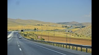 Adana'dan Konya ve oradan Eskisehir'e olan yolculugumuz