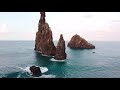 Ribeira da janelaby 2021 Madeira from drone dji mini 2 Madera 4k video