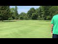 blind veteran literally drops a shot four feet from the hole