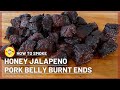 Smoked HONEY JALAPENO Pork Belly Burnt Ends | THE BEST SMOKED PORK BELLY BURNT ENDS!!!