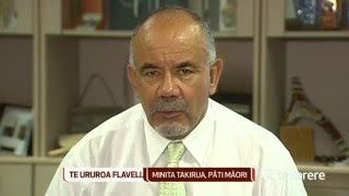Te Ururoa Flavell: Māori should have a say in water rights