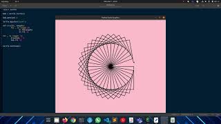 Drawing Circle with multiple Squares using Python Turtle tutorial