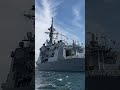 木更津の海の上からイージス艦と護衛艦を見た日　2022.10.30 あたご くまの もがみ プレジャーボート aegiswarship destroyer boat japan