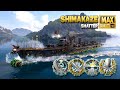 Destroyer Shimakaze: Drama on map Shatter - World of Warships