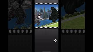 Mechagodzilla (MV) vs Godzilla Earth. Godzilla battle line