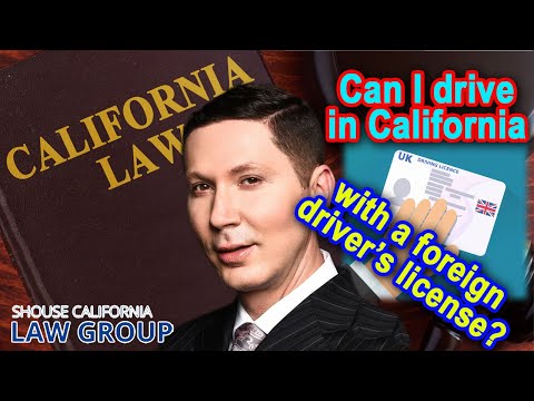 Can I drive in Florida with a California license?