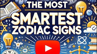 TOP 5 Most Smartest Zodiac Sign #astrology #zodiacsigns #zodiacastrology