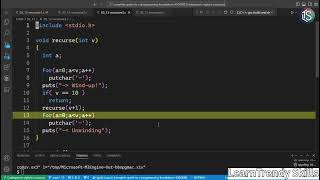 🔄 Creating Recursive Functions in C | Step-by-Step Guide