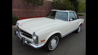 1969 Mercedes-Benz 280SL Hard/Soft Tops 5/2/2019