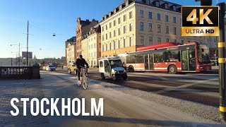 Sweden 🇸🇪, Stockholm walking tour 4k- March 2024