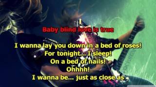 Bed Of Roses - (HD Karaoke) Bon Jovi