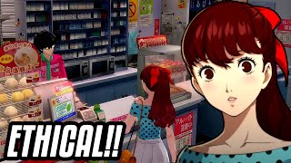 PERSONA 5 ROYAL When kaSUMI Catches The Chad Working!!