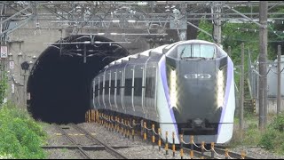 塩嶺隧道を駆け上がる【E353系特急あずさ】…塩嶺隧道を掛け下る【E353系特急あずさ】2020.7.12　塩嶺隧道の出入口の横から…みどり湖駅から撮影しました(^^;)