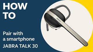 Jabra Talk 30: How to pair | Jabra Support