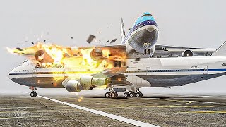 Two Boeing 747s Collide on the Same Runway | Worst Air Crash in History