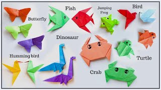 8 Origami Animals | Paper Animals | Origami Animals.