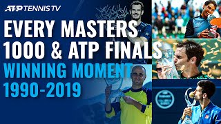 30 Years of Tennis History: Every Masters 1000 & ATP Finals Championship Point (1990-2019)