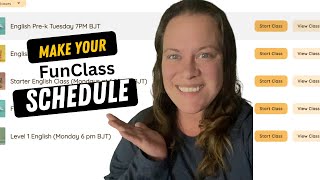 How to set up your online teaching schedule on FunClass \u0026 Invite Students