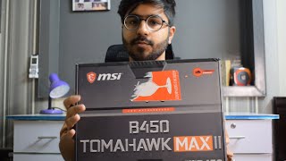 My new motherboard is here - MSI B450 Tomahawk Max II Unboxing - PC Upgrades