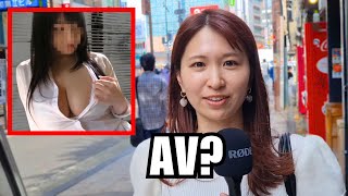 Why does Japan Watch so much AV? (Street Interview)