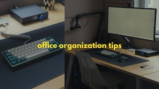 how to rethink your setup \u0026 stay organized