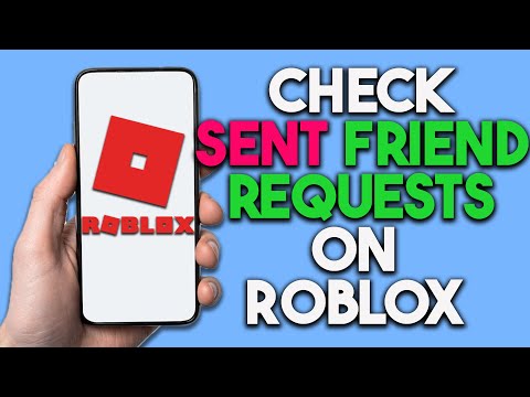 How to check sent friend requests on Roblox