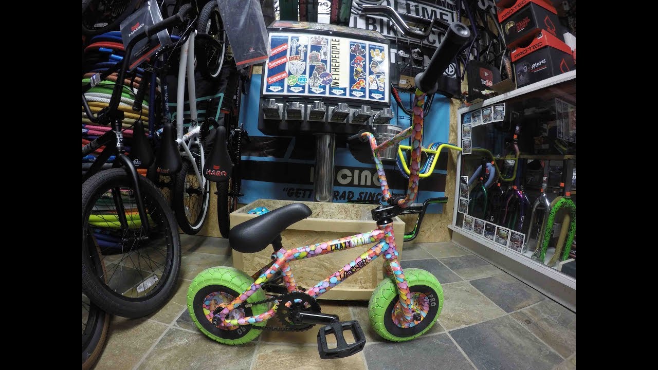 Rocker 3+ Crazymain Smarties Freecoaster Mini BMX Unboxing @ Harvester ...