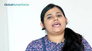 Anu George talks about  her experience at Global Nurse Force