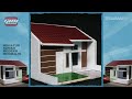 diorama diecast miniatur rumah modern minimalis