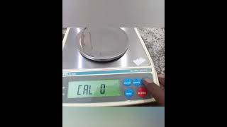 AND Gold Weighing Scale Calibration #Shorts