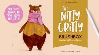 Effortless texture in Procreate with all-new The Nitty Gritty Brushbox