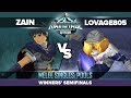 Zain vs lovage805 - Winners' Semifinals: Melee Singles Pools - Mainstage | Marth vs Sheik