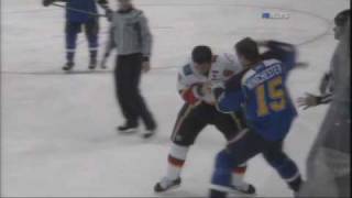 Cory Sarich vs Brad Winchester Dec 16, 2008